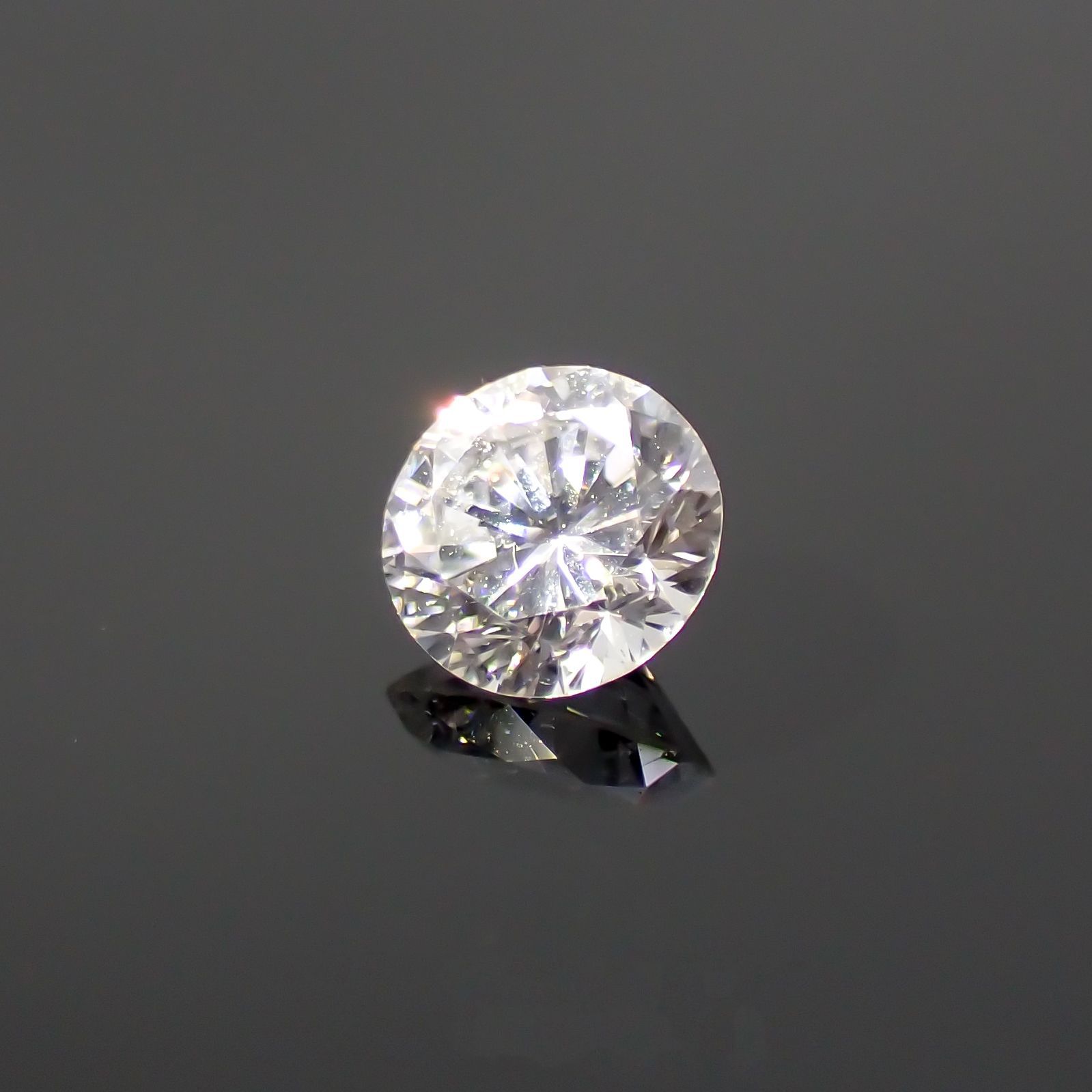 ダイヤモンド SI-1/F(宝石名ダイアモンド) 0.203ct ソ付(CGL)[220114691]3.7x3.8mm前後