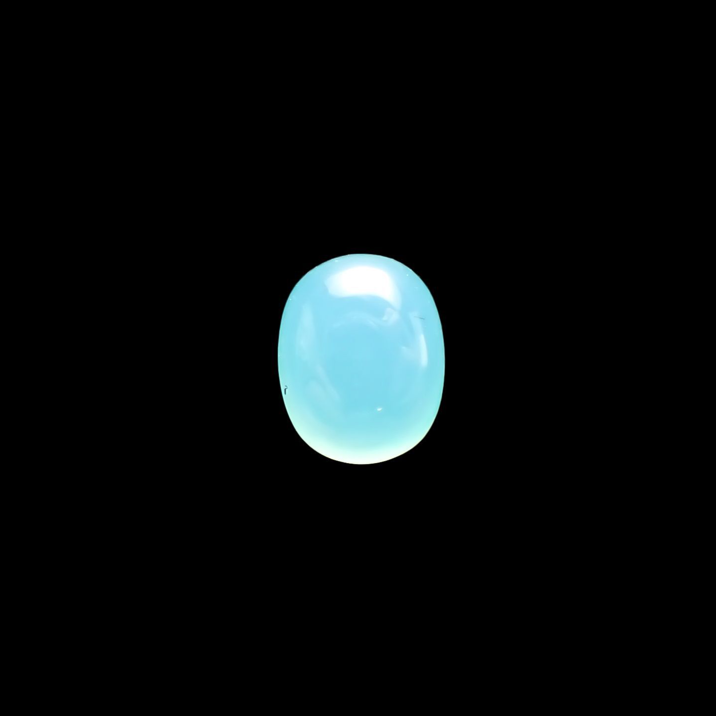 ブルースミソナイト(宝石名スミソナイト)ナミビア産 1.47ct 識別済[220616144]6.7x5.3mm前後