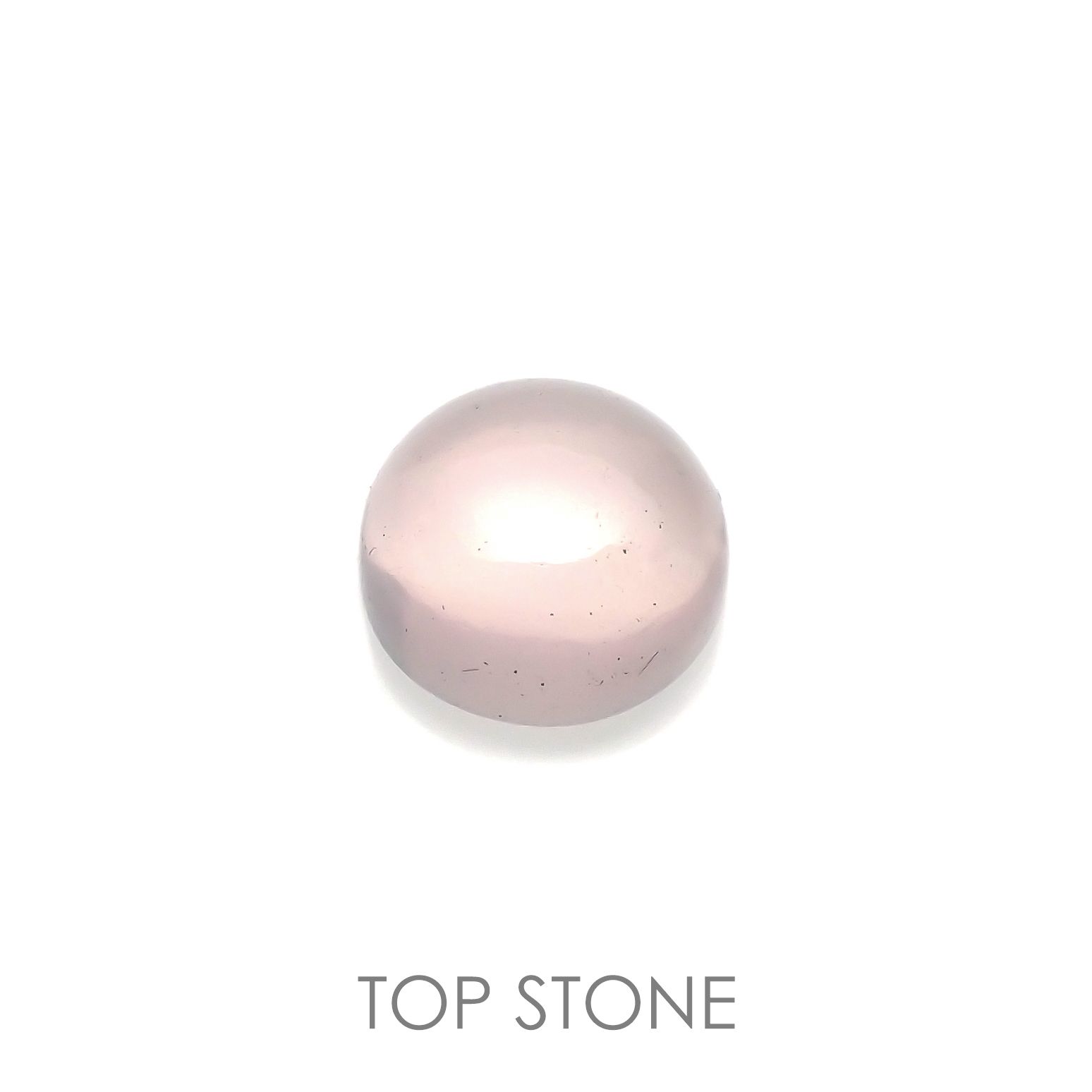 スターローズクォーツ(宝石名スター・ローズ・クォーツ) マダガスカル産 3.97ct 識別済[201912813]10×10mm前後