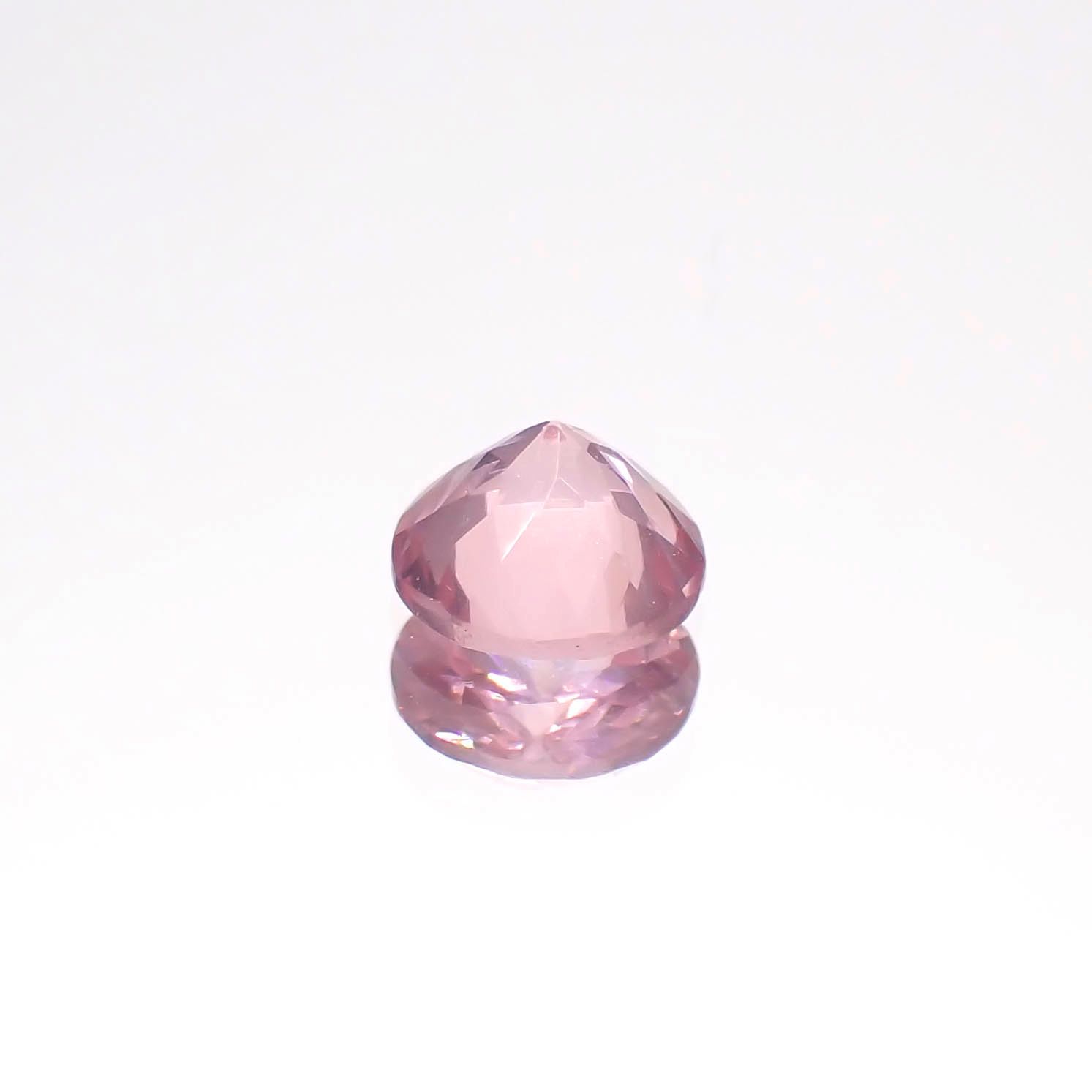 シルキーピンクスピネル タンザニア産 0.36ct[230421572]4.3x4.3mm前後
