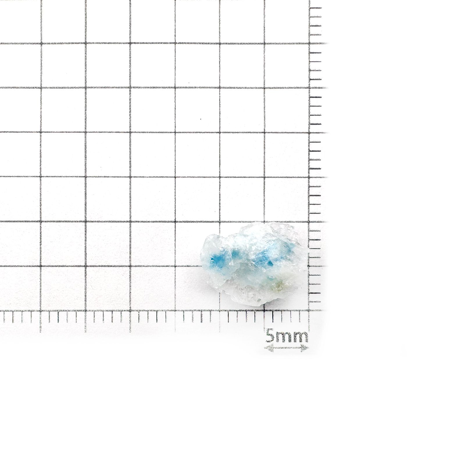 ユークレース 原石 ブラジル産 3.72ct[240326397]11x8.7mm前後