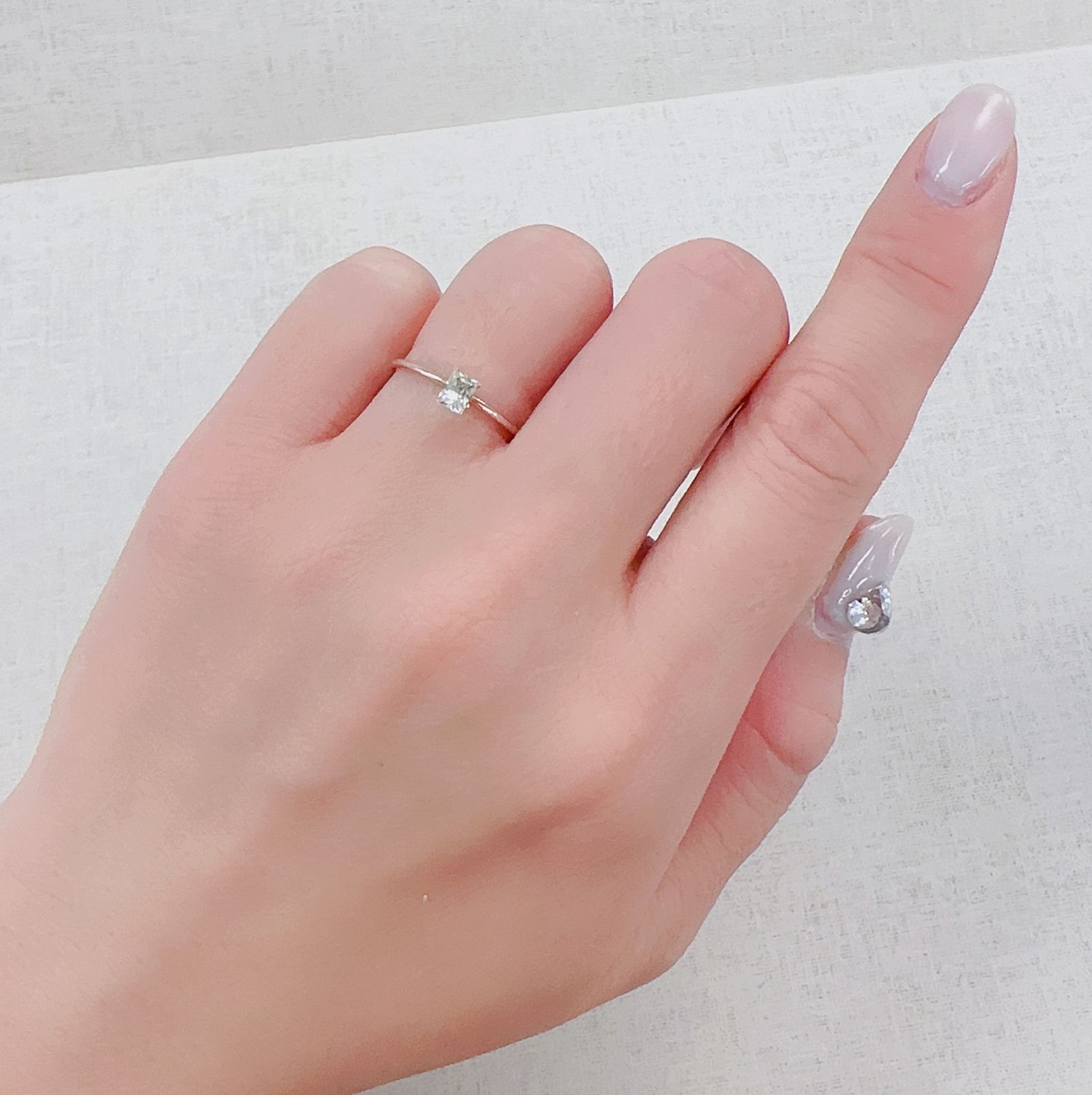 リューコガーネット ビルマ産 0.33ct [230421422]4.1x3mm前後