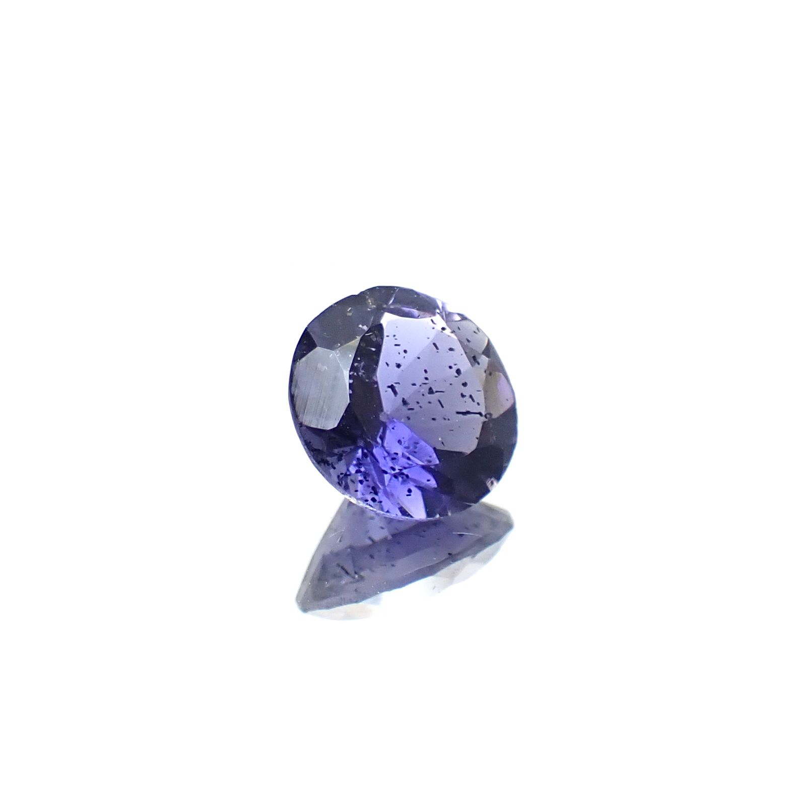 アイオライトサンストーン インド/ブラジル産 0.92ct [250530424]7x7mm前後