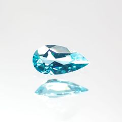 パライバトルマリン(宝石名トルマリン/別名パライバ・トルマリン) ブラジル産 0.064ct 識別済[210510628]3.9×2.1mm前後