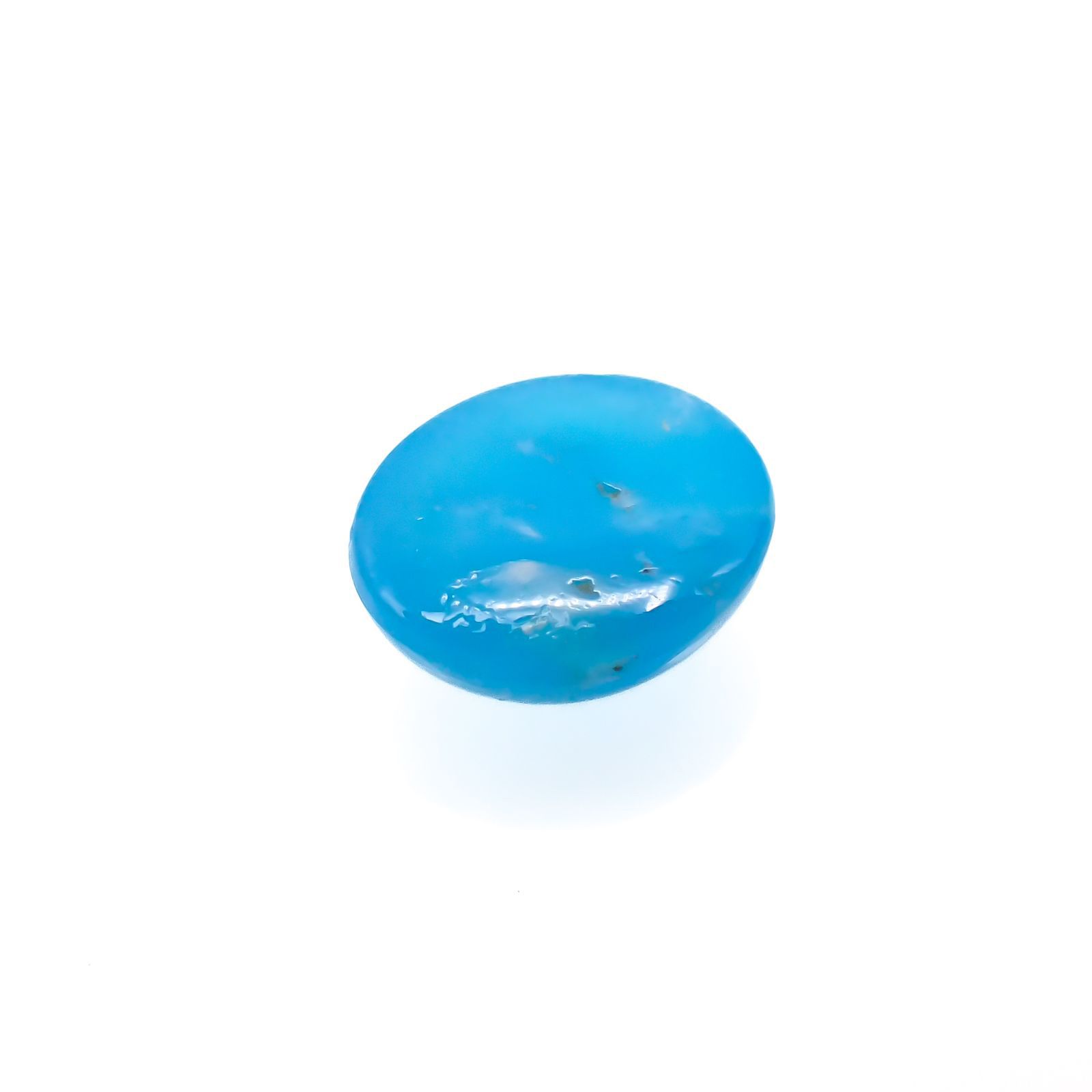 ヘミモルファイト(宝石名ヘミモルファイト)コンゴ民主共和国産 2.42ct 識別済[220917611]8.6x7.3mm前後