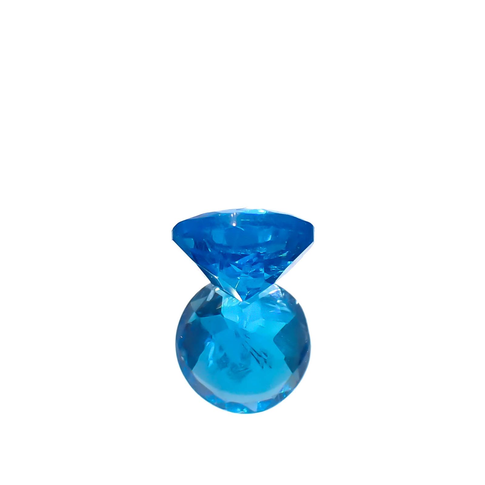 ネオンブルーアパタイト マダガスカル産 0.87ct[240628094]6x6mm前後