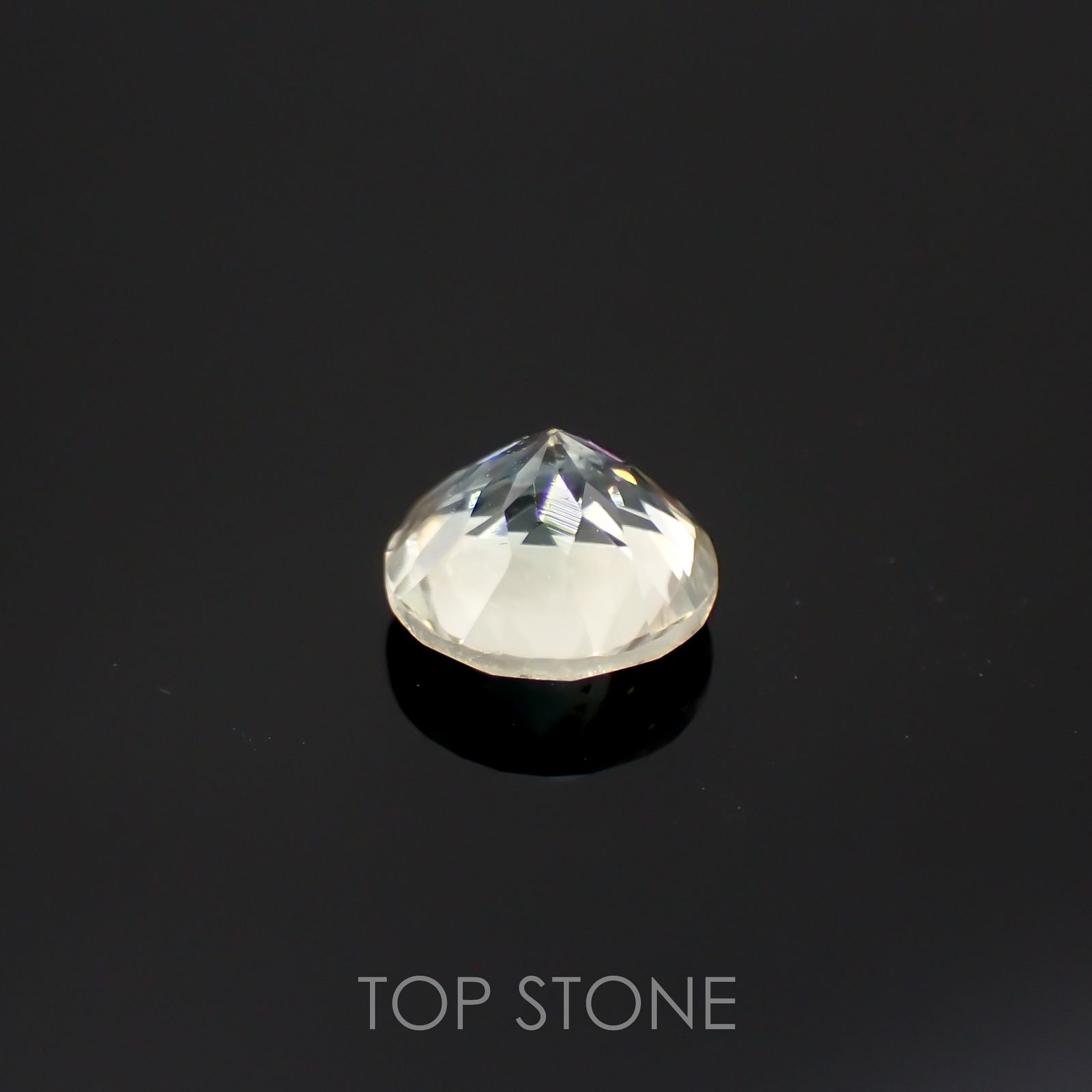 バイカラーオレゴンサンストーン(宝石名ラブラドライト)アメリカ・オレゴン州産 0.78ct 識別済[220616438]6.1x6.1mm前後