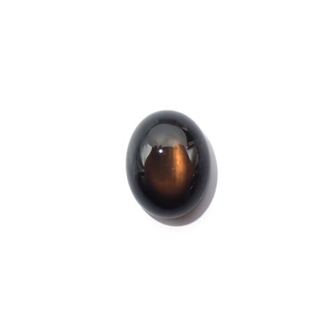 ゴールドシーンアンデシン(宝石名アンデシン)インド産 3.50ct 識別済[250918092]10x7.9mm前後