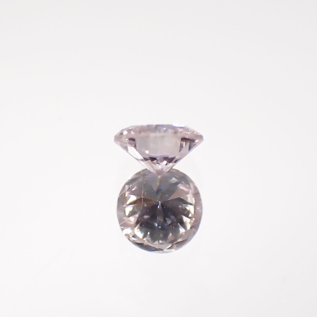 ピンクダイヤモンド(宝石名ダイヤモンド) I-1 / LIGHT PINK 0.05ct ソ付(CGL)[210711790]2.3×2.4mm前後