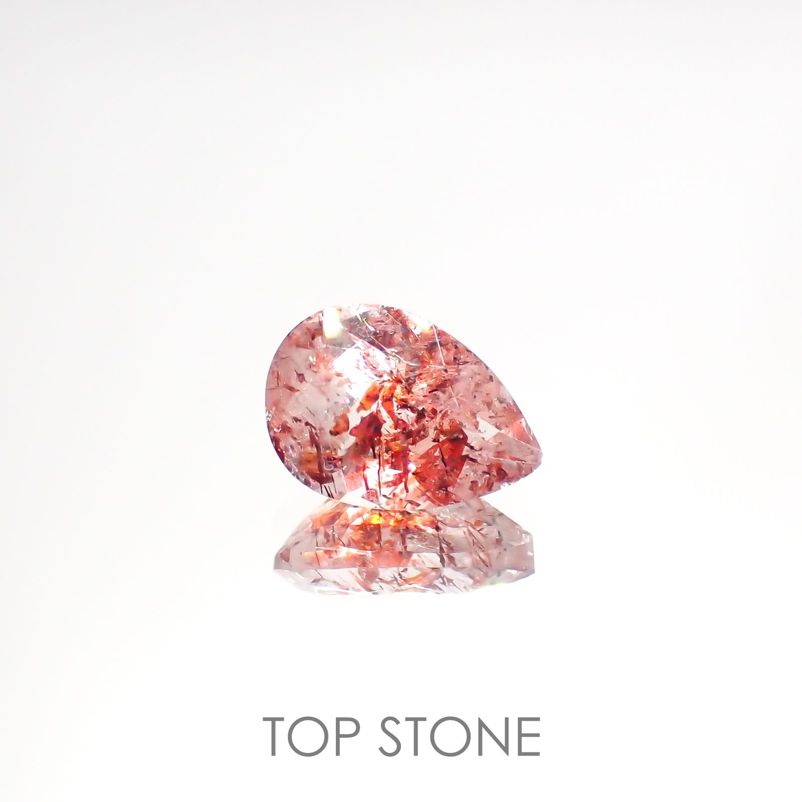ファイヤークォーツ ナイジェリア産 1.25ct[220114766]9x6.2mm前後