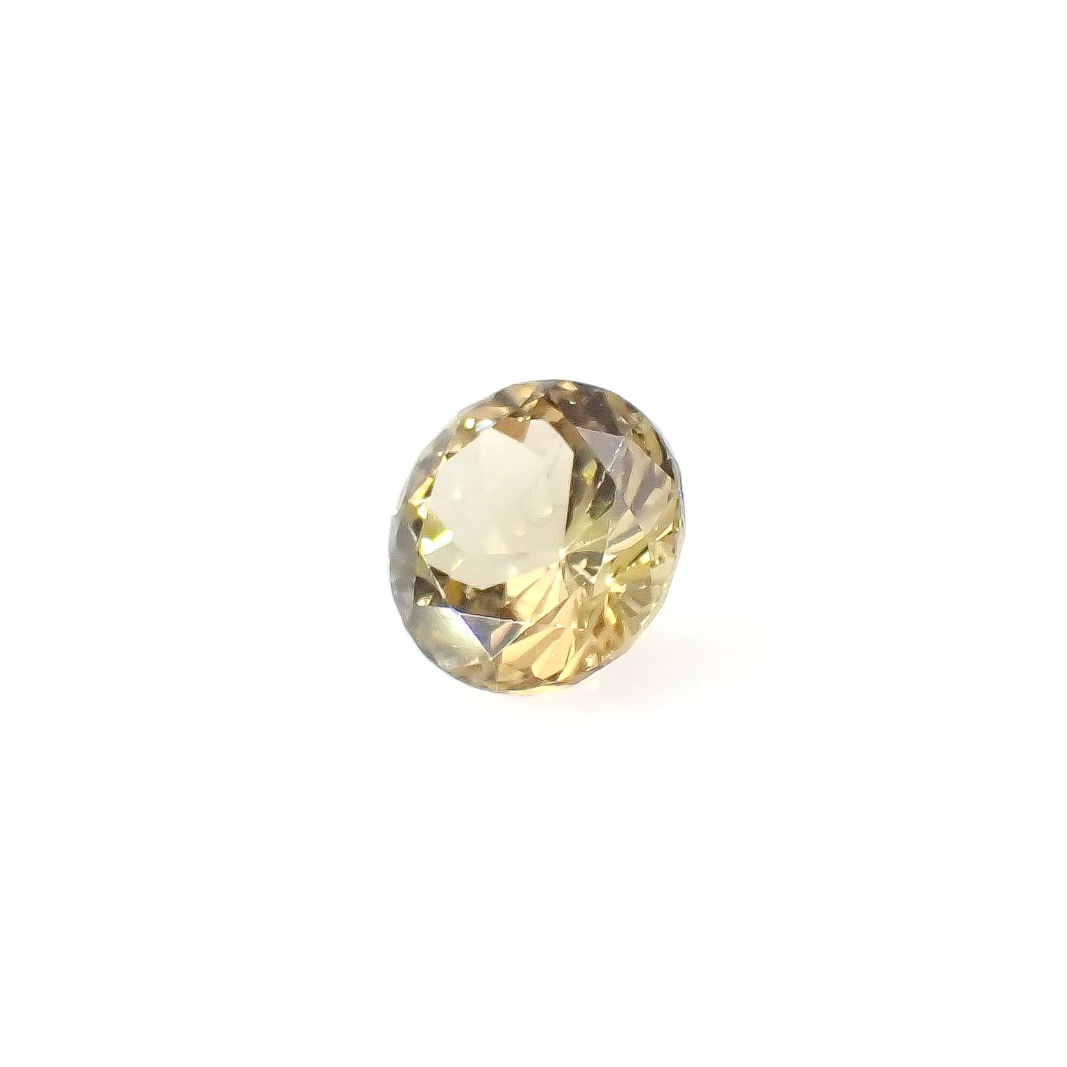 イエローゾイサイト タンザニア産 0.54ct[240427132]5x5mm前後