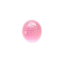 ペツォッタイトキャッツアイ(ラズベリル)(宝石名ペツォッタイト・キャッツアイ) マダガスカル産 0.495ct ソ付(彩珠)[210811975]5×4.4mm前後