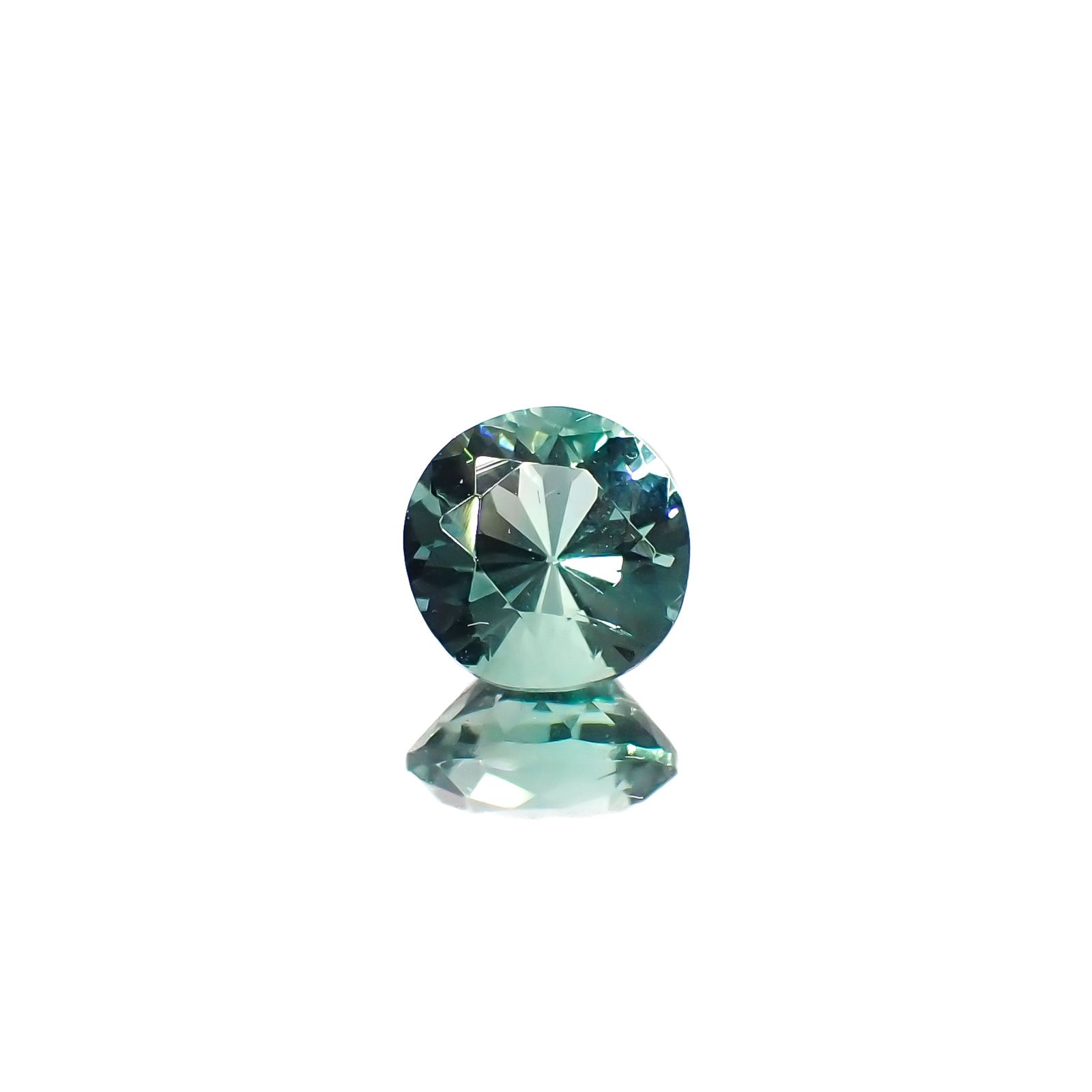 フローライト フルオレッセンス イギリス・ダイアナマリア鉱山産 1.12ct[240527699]6.4x6.3mm前後