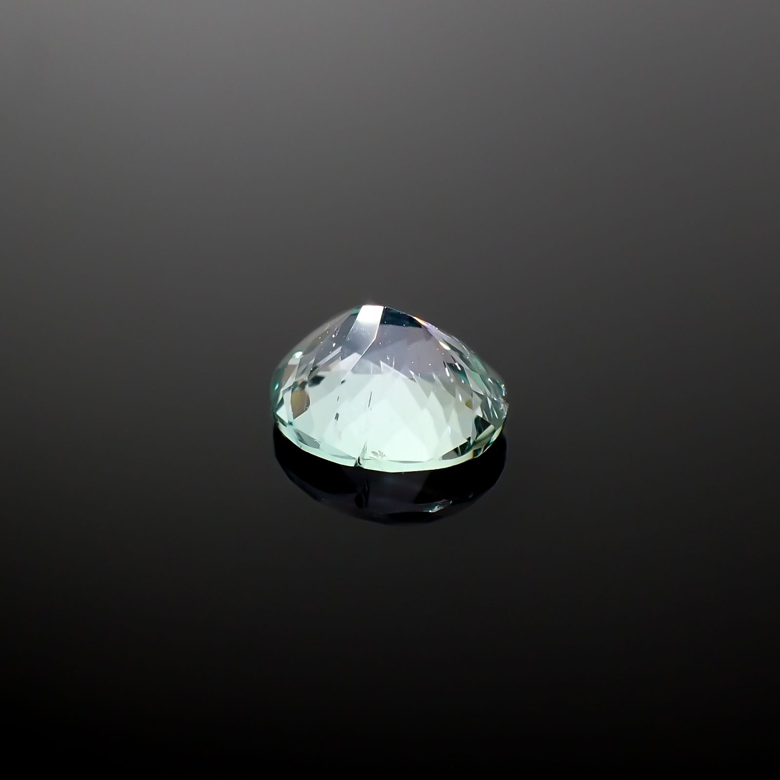ブルーグリーンコーネルピン タンザニア産 1.15ct[240327011]7.2x6.1mm前後