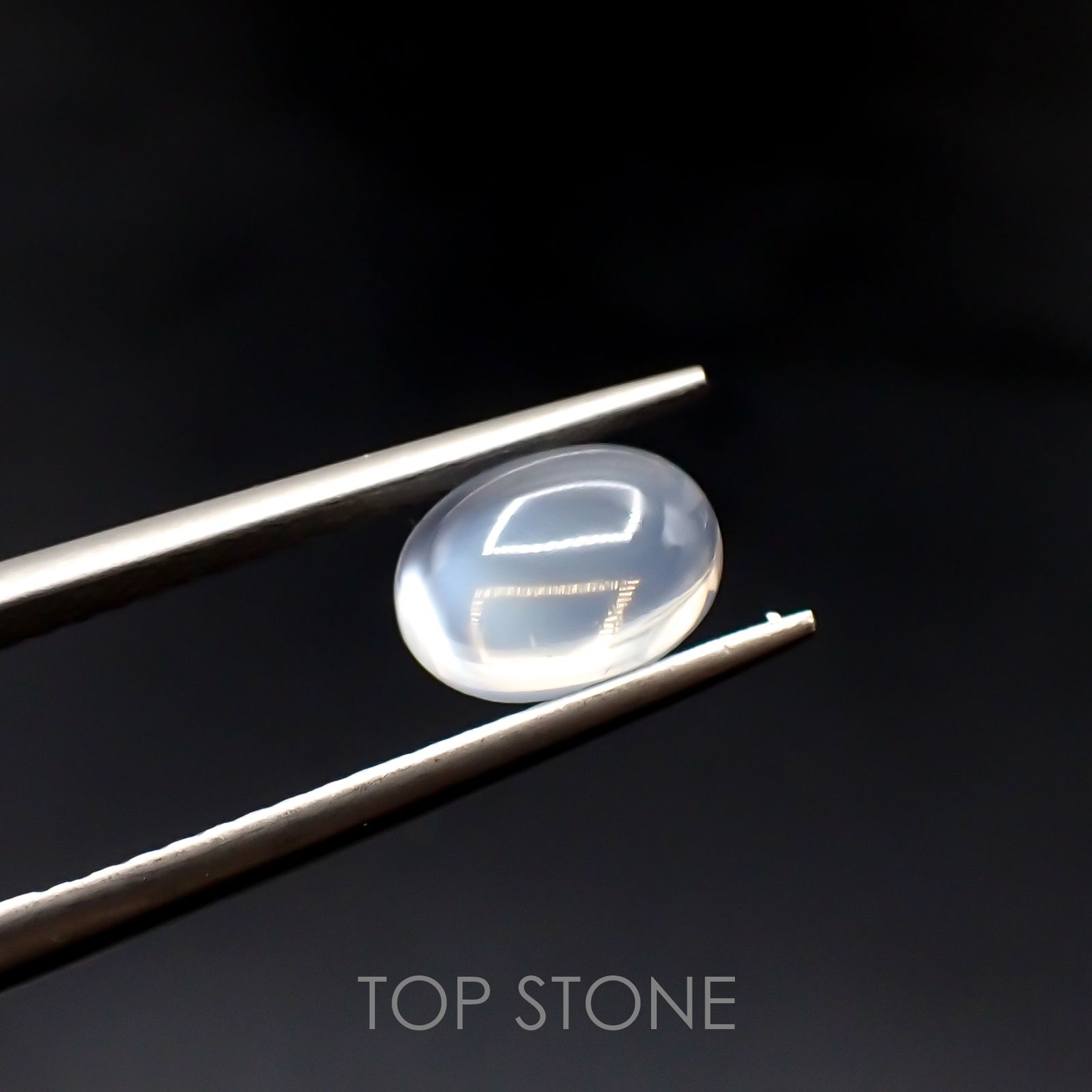 ムーンストーン インド・スリランカ産 ルース 1.26ct[210611344]8×6.1mm前後