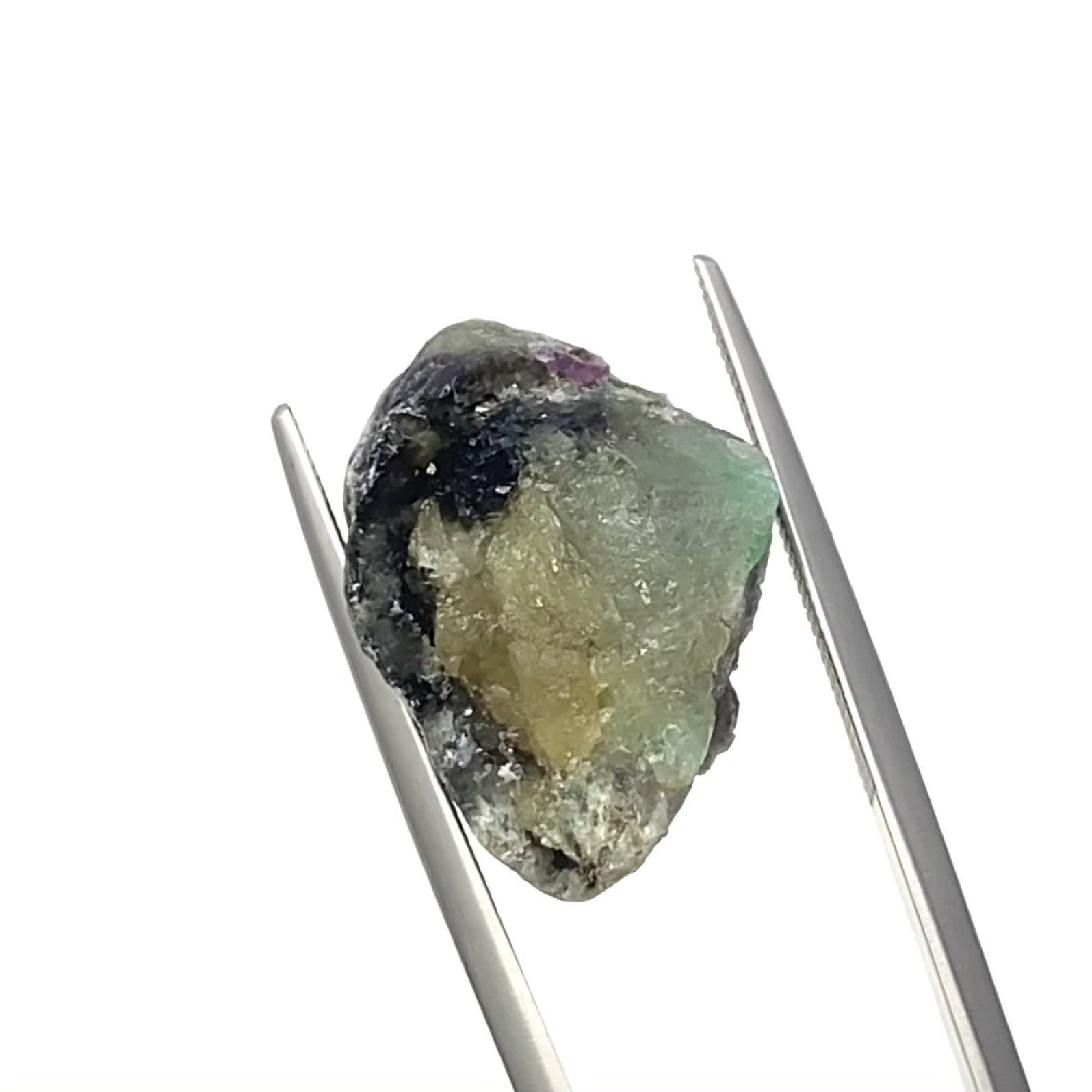 アレキサンドライト 原石 ロシア産 18.41ct / 21.8x15mm前後