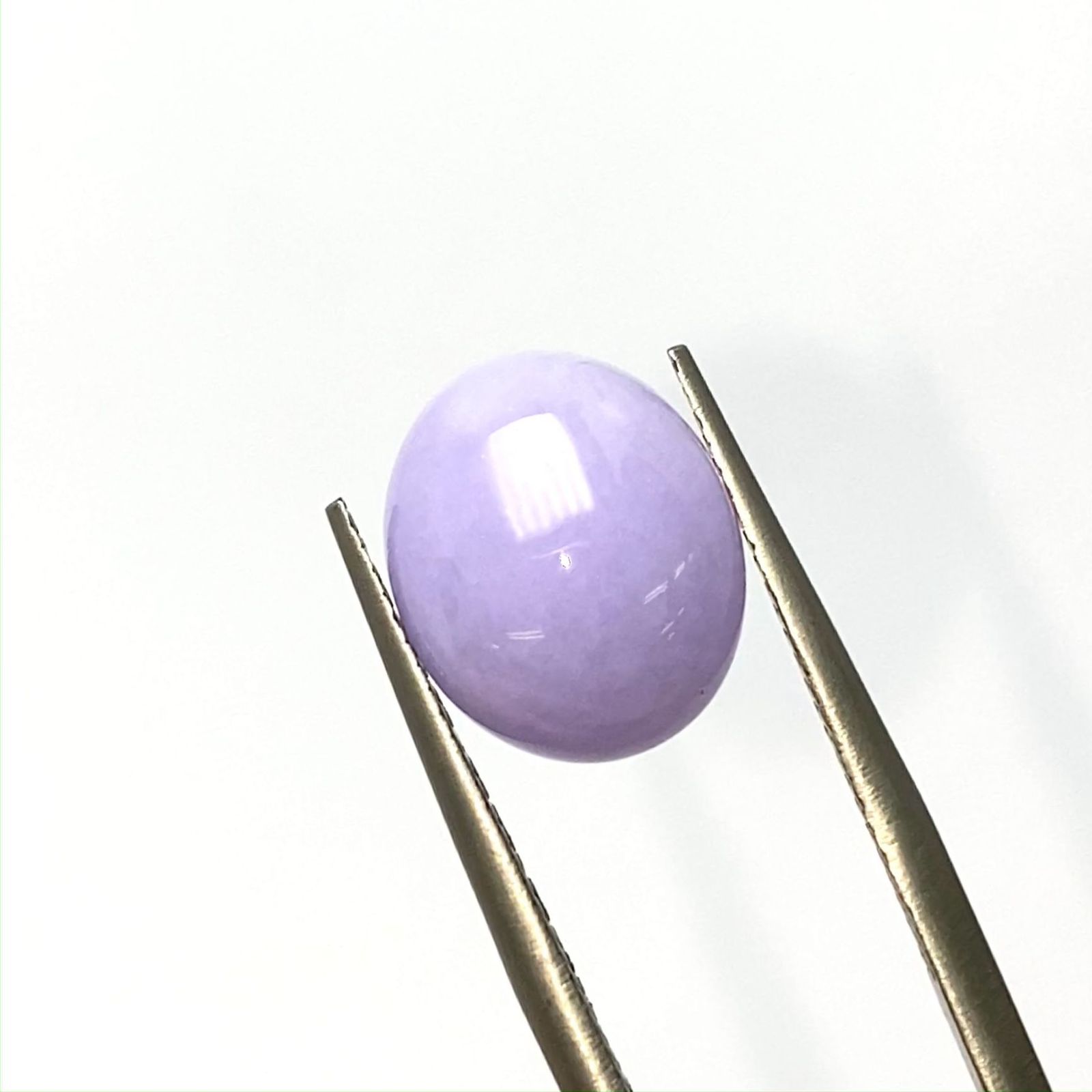 ラベンダー翡翠(宝石名ラベンダー・ジェダイト(翡翠))ビルマ産 ソ付(彩