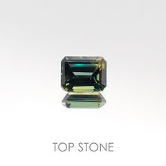 ゴールドシーンサファイア 非加熱 ケニア産 ルース 0.83ct[20095080]5.7×4.4mm前後