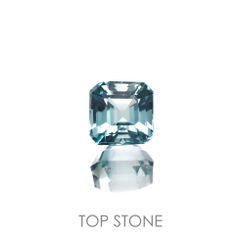 ブルートルマリン(宝石名トルマリン)アフガニスタン産 0.55ct 識別済[221018388]4.4x4.4mm前後