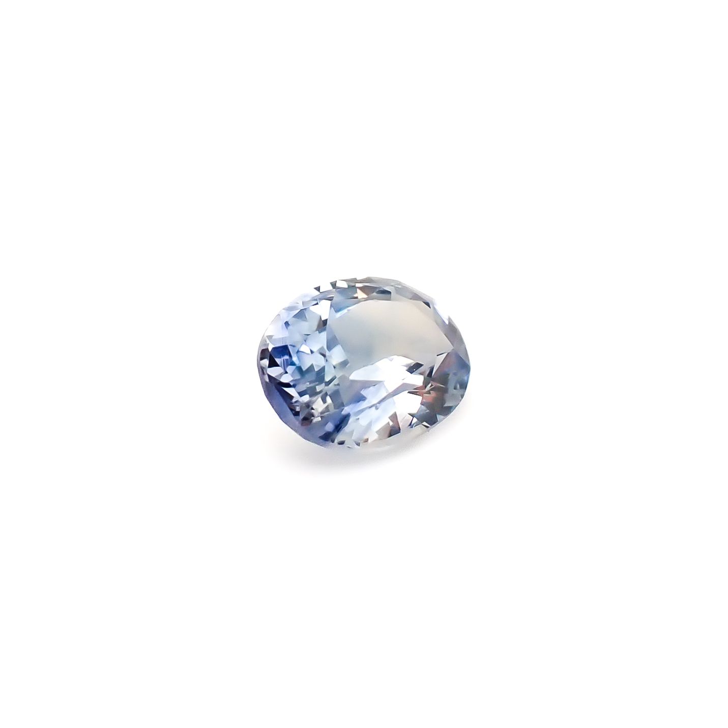 アイスブルーサファイア スリランカ/マダガスカル産 0.80ct / 6.3x4.8mm前後 [260732589]