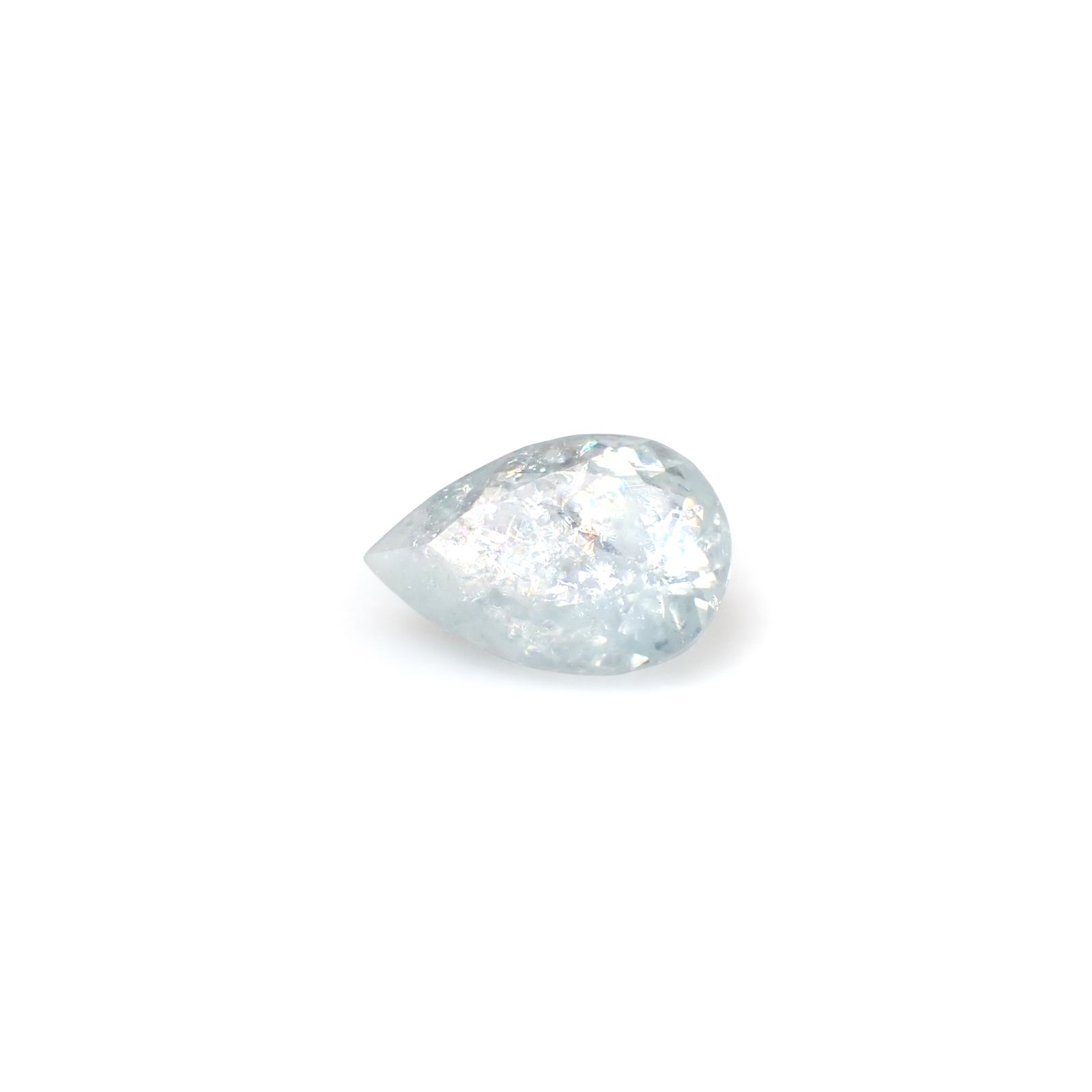 イリデッセンスアクアマリン ブラジル産 3.09ct [250730700]12.9x8.8mm前後