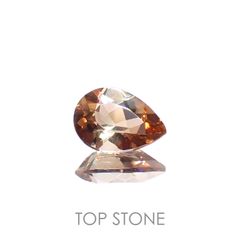 バイカラーアンダリュサイト(宝石名アンダリュサイト)スリランカ/マダガスカル産 0.58ct 識別済[230320832]6.8x4.7mm前後