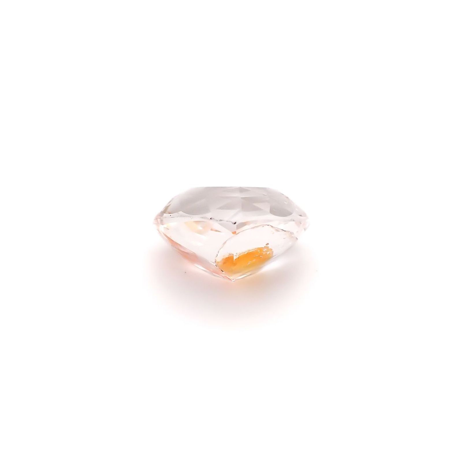 オーロラクォーツ ブラジル産 7.08ct / 12.9x13.6mm前後 [260331885]