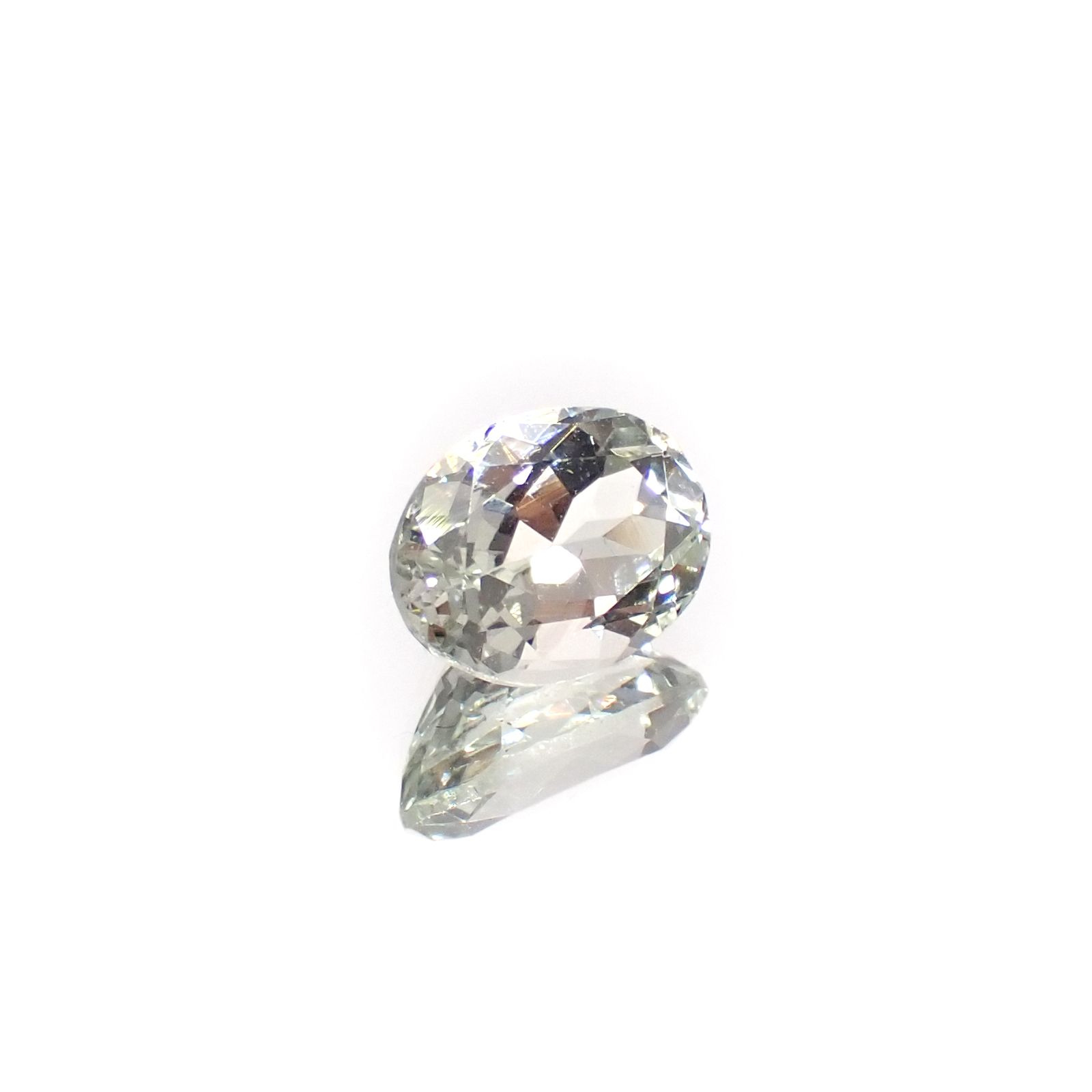 グリーントルマリン モザンビーク/コンゴ産 1.13ct[240527788]7.9x5.8mm前後