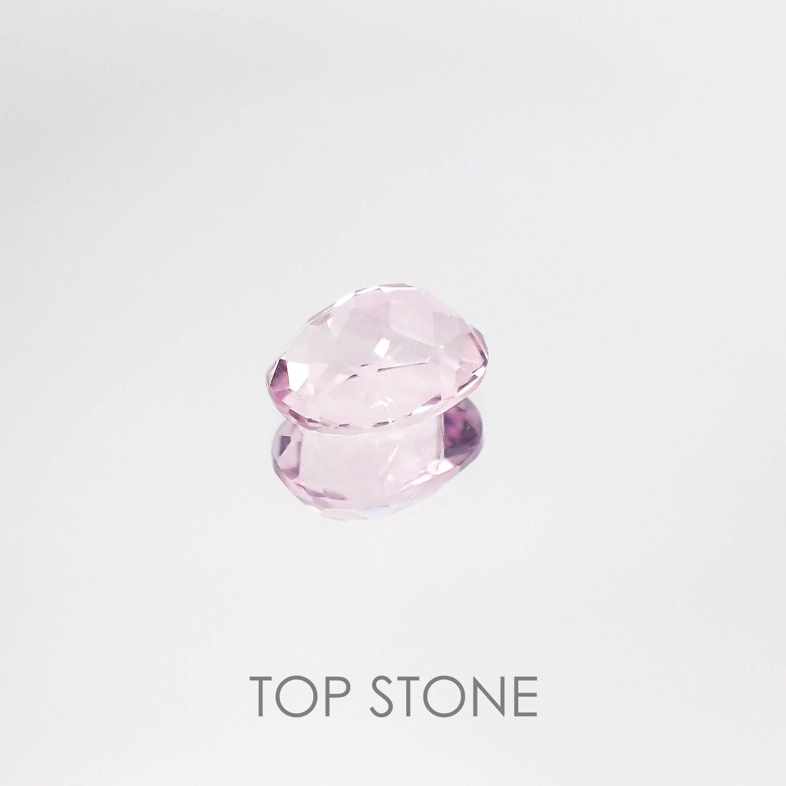 ピンクフローライト ブラジル産 ルース 1.58ct[20084747]8×6.3mm前後