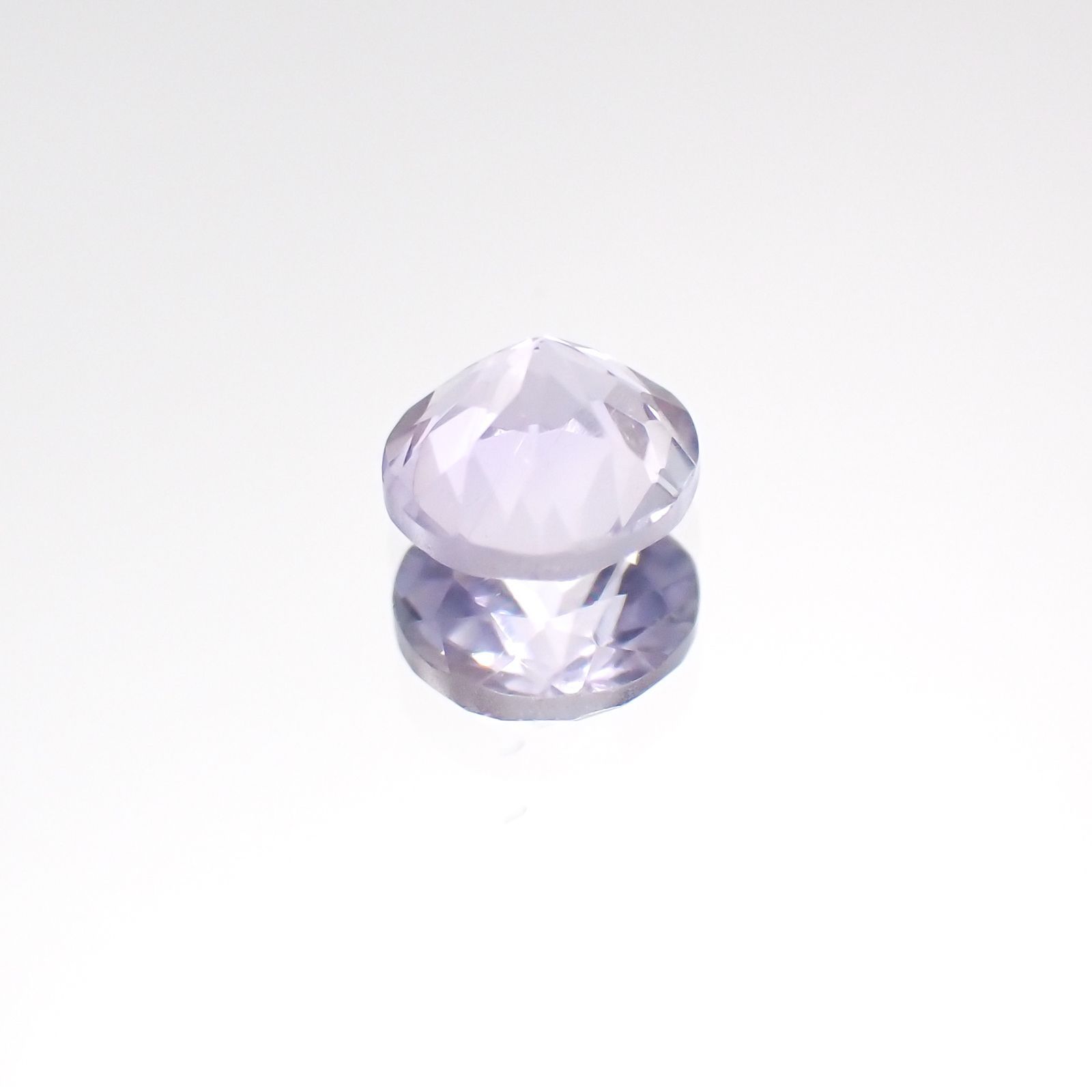 ラベンダーゾイサイト(宝石名ゾイサイト)タンザニア産 0.34ct 識別済[230622412]4.3x4.3mm前後