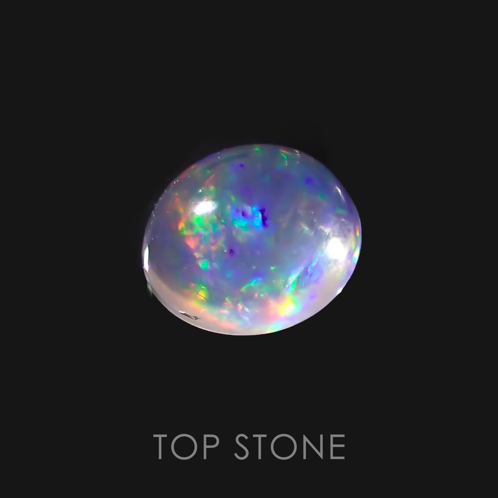 ウォーターオパール メキシコ産 ルース 0.38ct[20128021]5×4.4mm前後