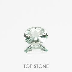ミントベリル ブラジル産 0.60ct[230119948]6.6x5mm前後