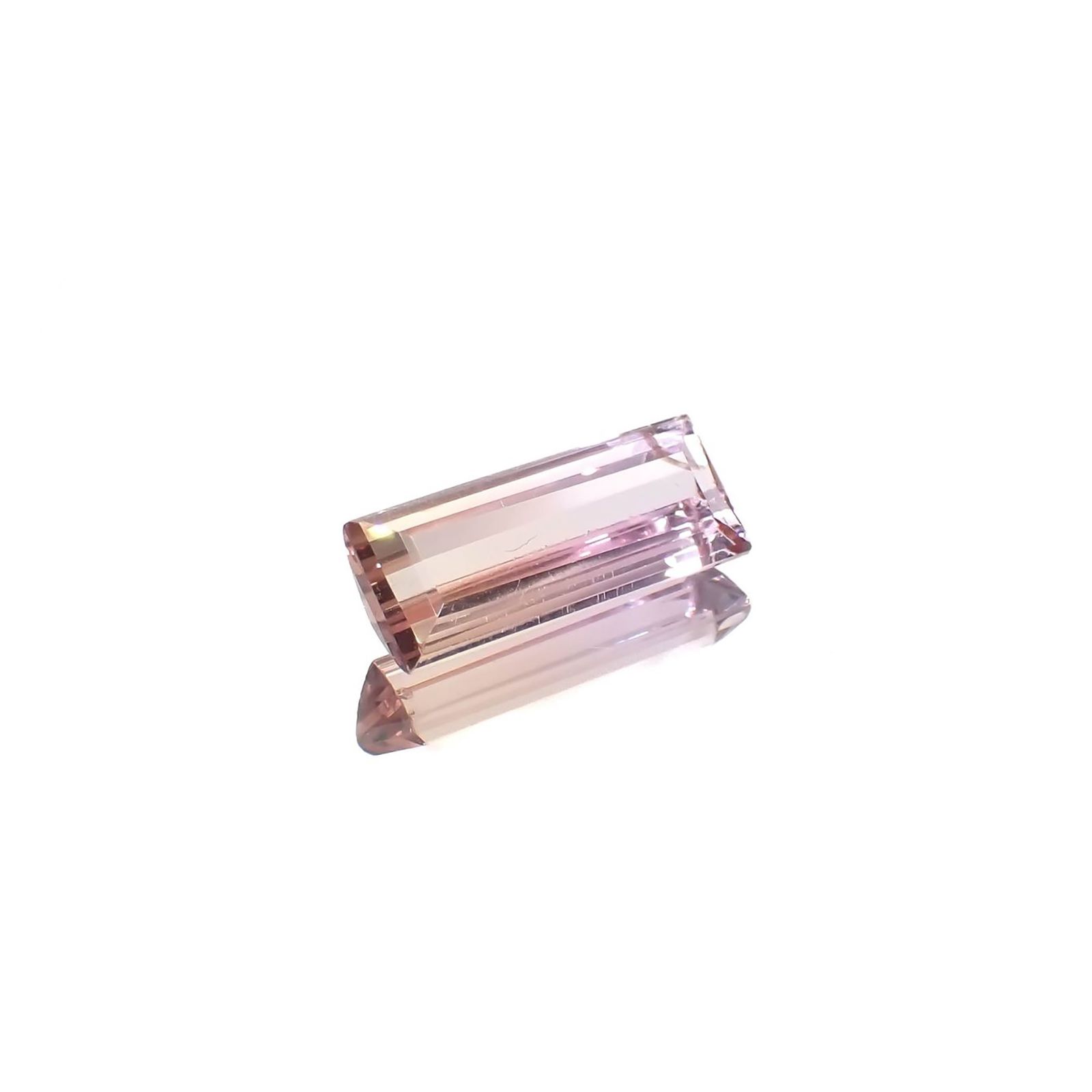 バイカラートパーズ ブラジル産 1.92ct / 11.5x4.6mm前後 [230521917]