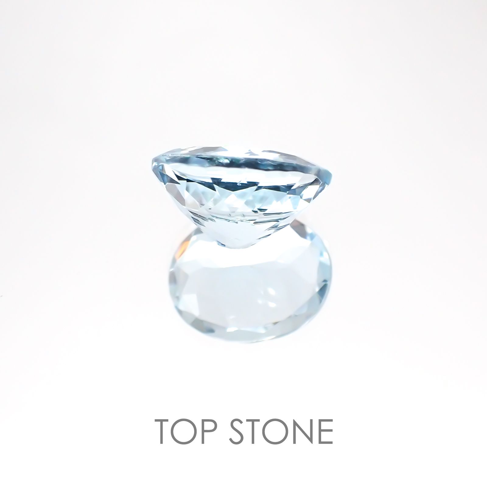 アクアマリン(宝石名アクアマリン) ブラジル産 3.04ct[20117017]11.1×8.7mm前後