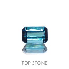 インディゴライト(宝石名トルマリン)アフガニスタン産 0.46ct 識別済[221219460]5.5x3.5mm前後