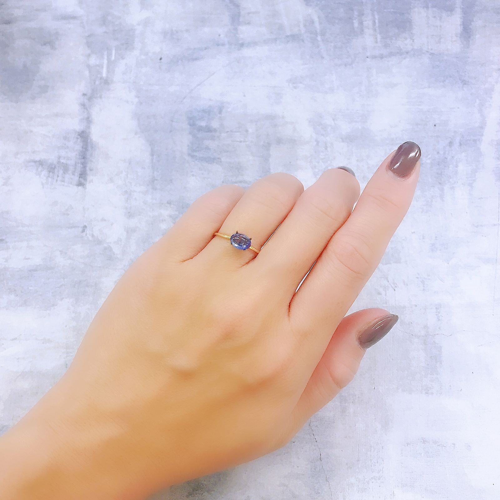 サファイア(宝石名ブルー・サファイア)スリランカ/マダガスカル産 1.14ct 識別済[220918144]6.9x5.1mm前後