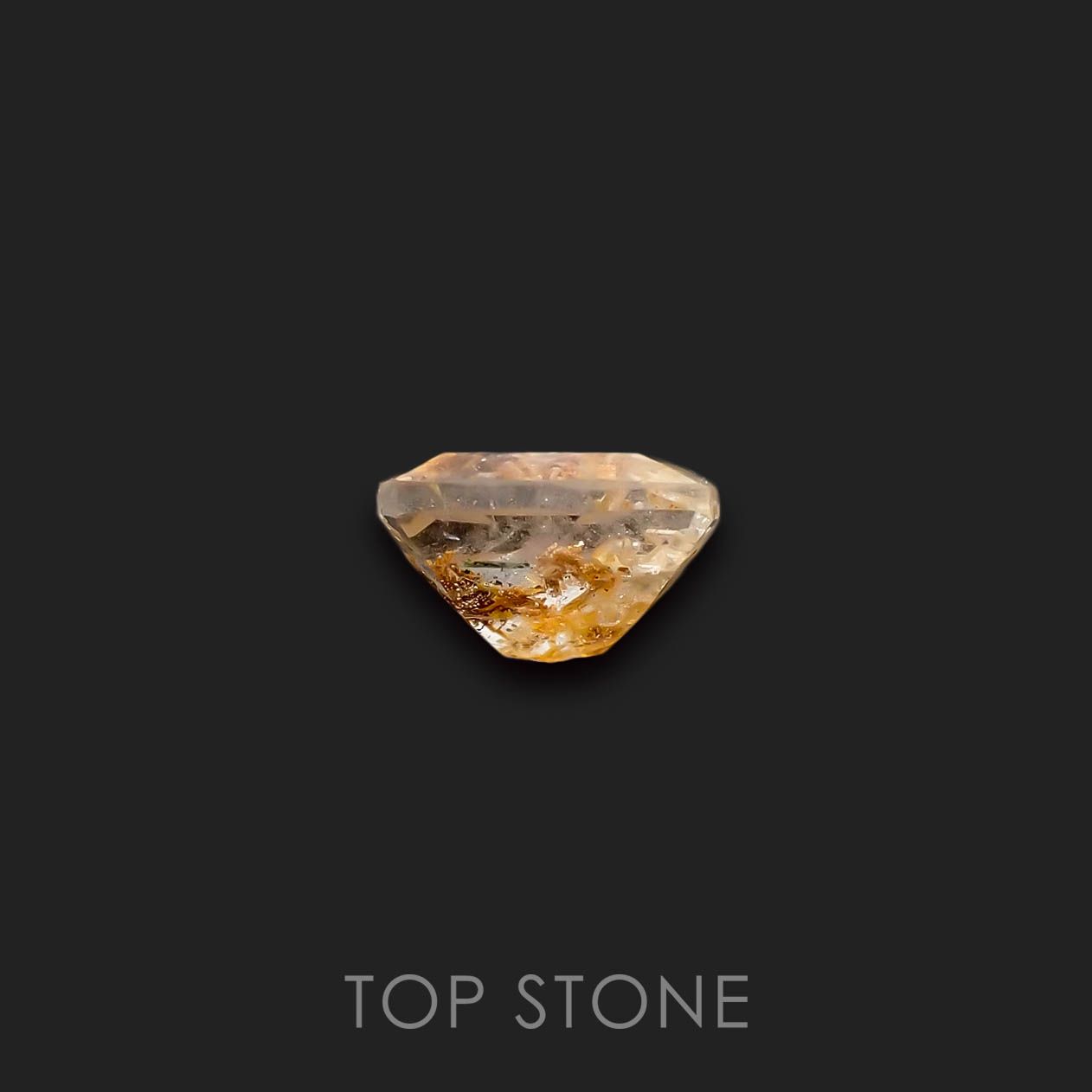 ヘデンベルジャイトインクォーツ インドネシア産 1.65ct[230120048]7.8x7.1mm前後