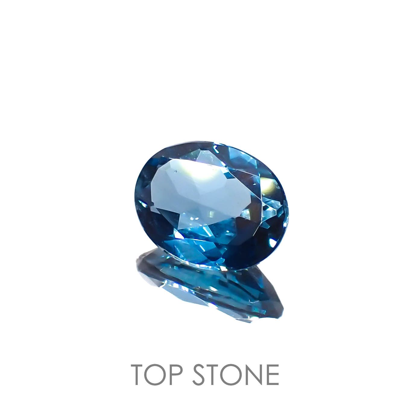 ロンドンブルートパーズ ブラジル産 1.29ct[221219310]7.9x6mm前後