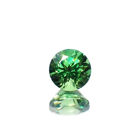 ツァボライト タンザニア産 0.68ct[231023564]5.2x5.2mm前後