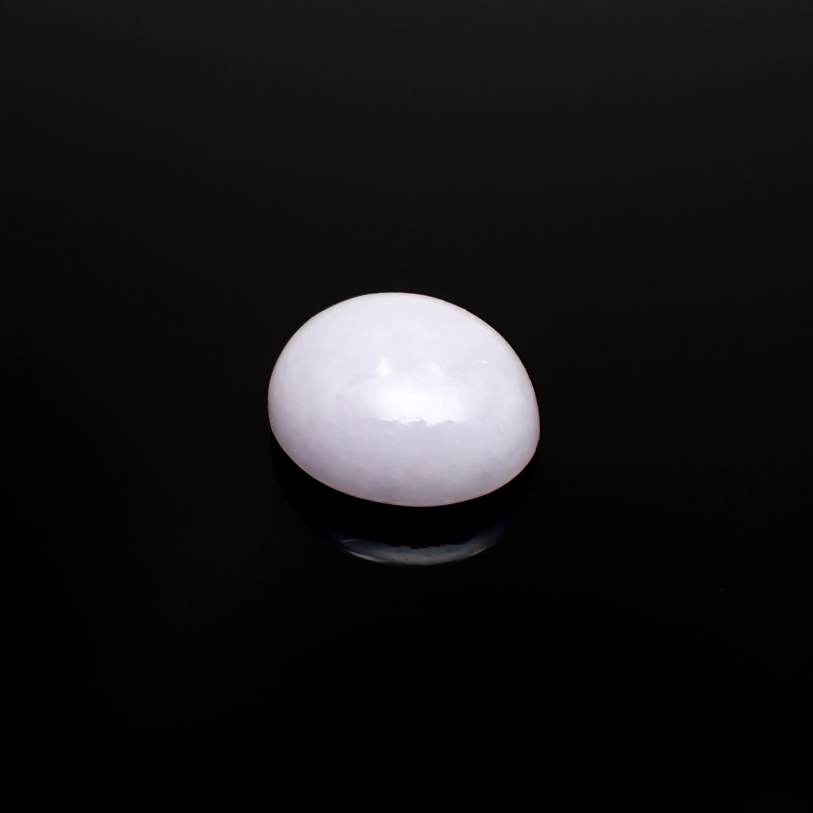ラベンダー翡翠 ビルマ産 11.91ct [221219384]15x13.2mm前後