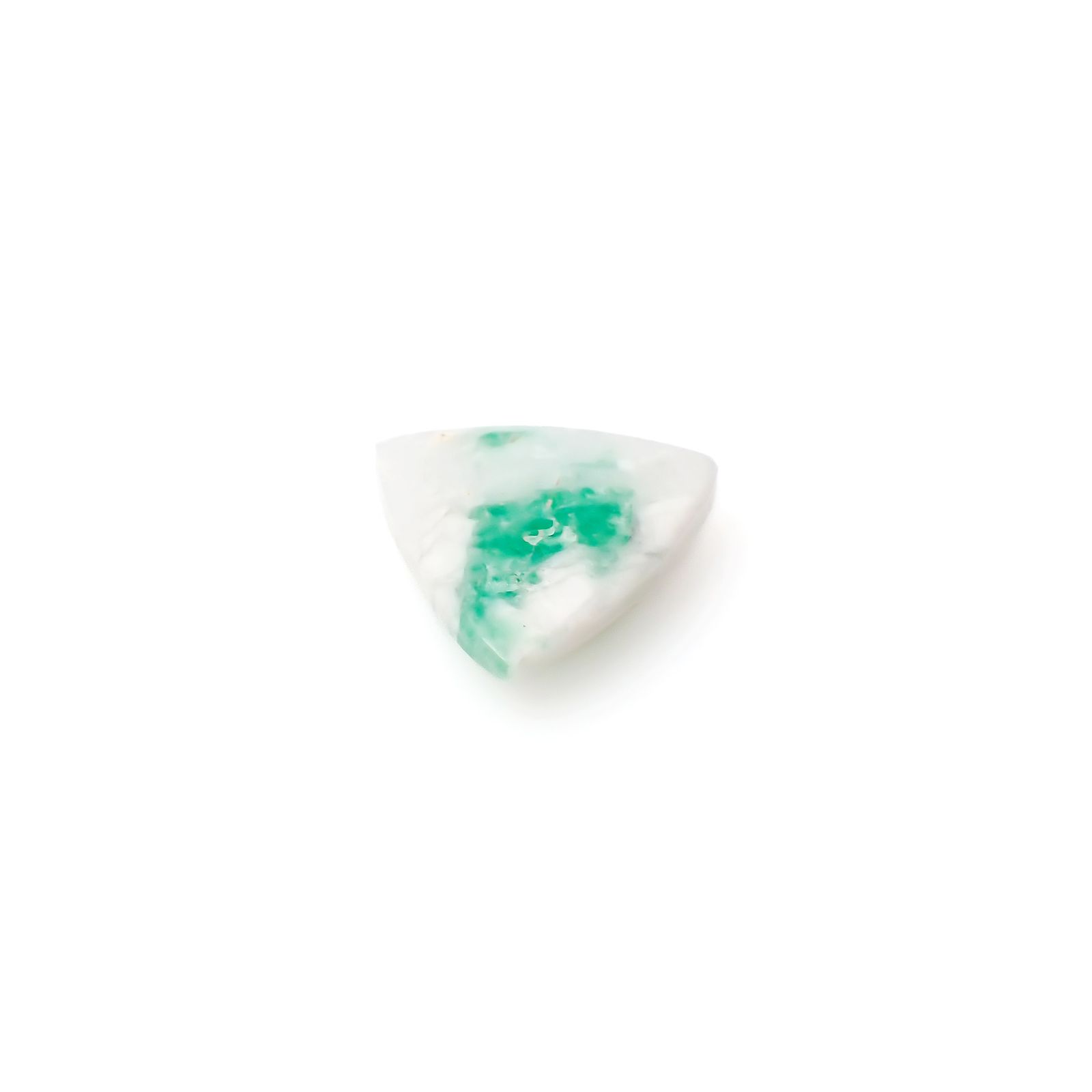 マトリックスエメラルド(エメラルドインクォーツ/フェルドスパー) ブラジル産 4.49ct[240326500]13.1x12.5mm前後