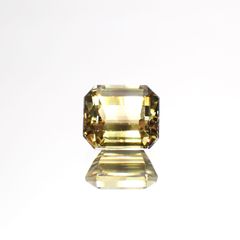 カラーバンドクリソベリル(宝石名クリソベリル)マダガスカル産 0.74ct 識別済[220114192]5.2x4.5mm前後