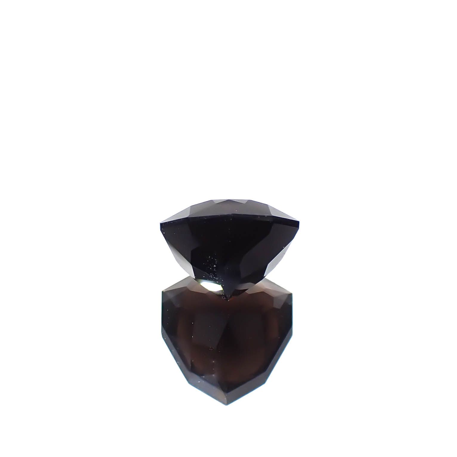 ◇カスタムカット◇モリオン チベット産 2.47ct[240527641]8.9x8.9mm前後