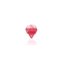 ツインクリスタルスピネル(スピネル式双晶) 原石 ビルマ産 0.050ct[240628425]2.3x2.9mm前後