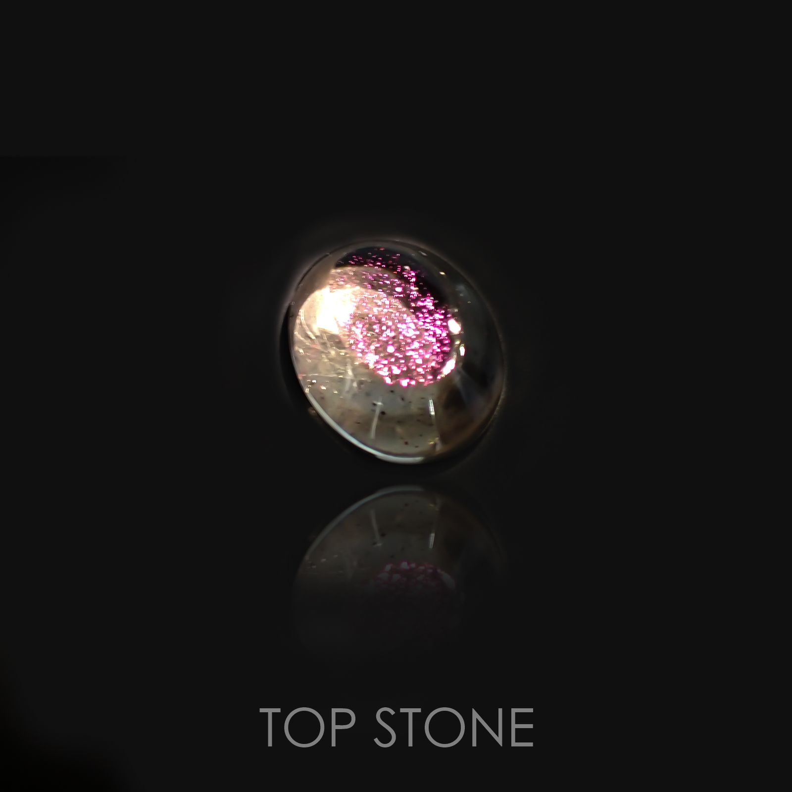 ティンカーベルクォーツ ブラジル産 ルース 2.34ct[210410494]10.3×8.1mm前後
