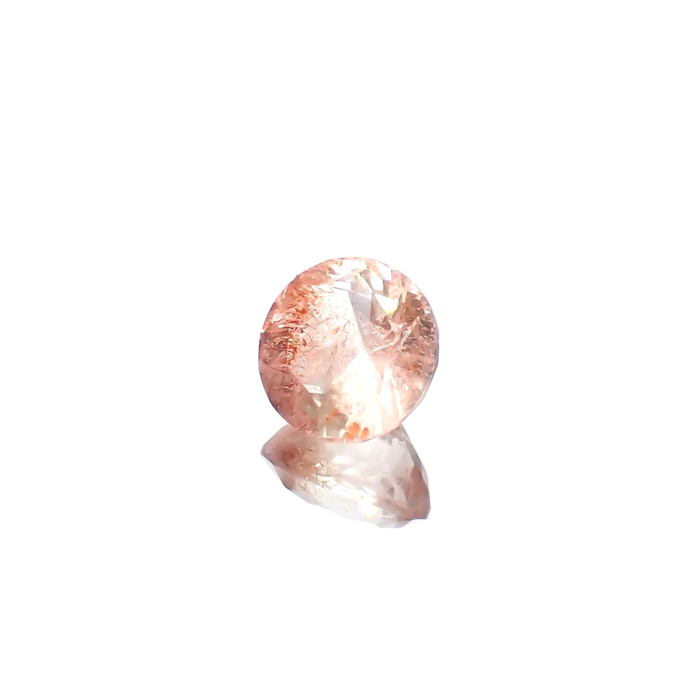 ストロベリークォーツ カザフスタン産 1.13ct[240125503]6.8x6.8mm前後