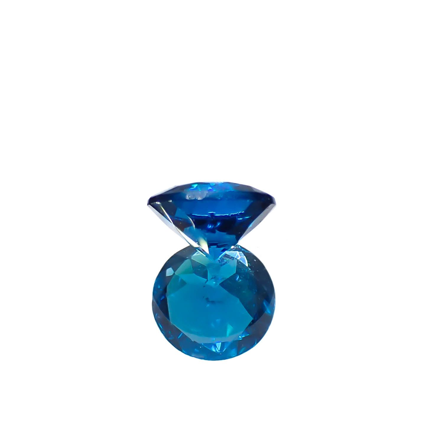 ディープブルーアパタイト マダガスカル産 0.29ct[240828637]4.4x4.4mm前後