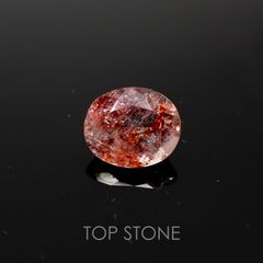 ファイヤークォーツ ナイジェリア産 ルース 1.8ct[210410208]8.7×7.3mm前後