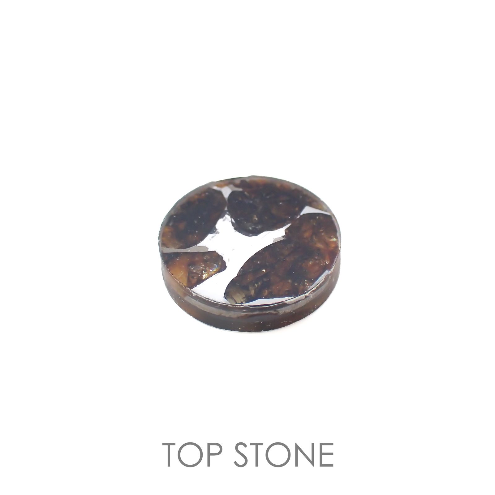パラサイト隕石Sericho トリプレット 発見地：ケニア 4.05ct[220817531]12x12mm前後