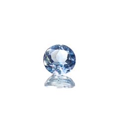 アクアマリン(宝石名アクアマリン)モザンビーク産 0.43ct 識別済[240226013]5x5mm前後